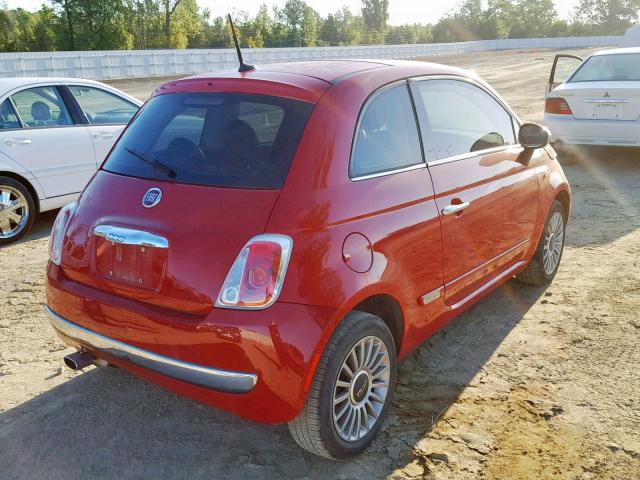 Photo 3 VIN: 3C3CFFCR9CT385725 - FIAT 500 LOUNGE 