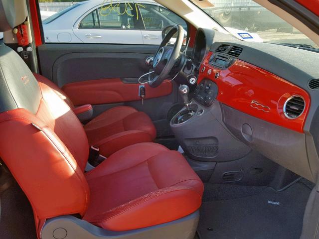 Photo 4 VIN: 3C3CFFCR9CT385725 - FIAT 500 LOUNGE 