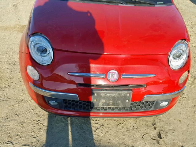 Photo 8 VIN: 3C3CFFCR9CT385725 - FIAT 500 LOUNGE 