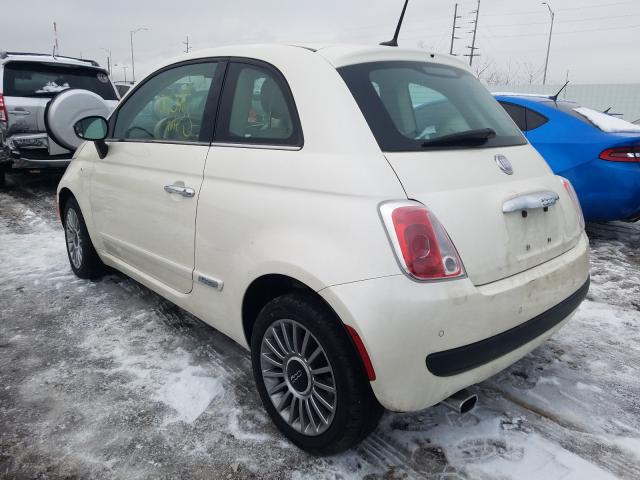 Photo 2 VIN: 3C3CFFCRXCT127777 - FIAT 500 LOUNGE 