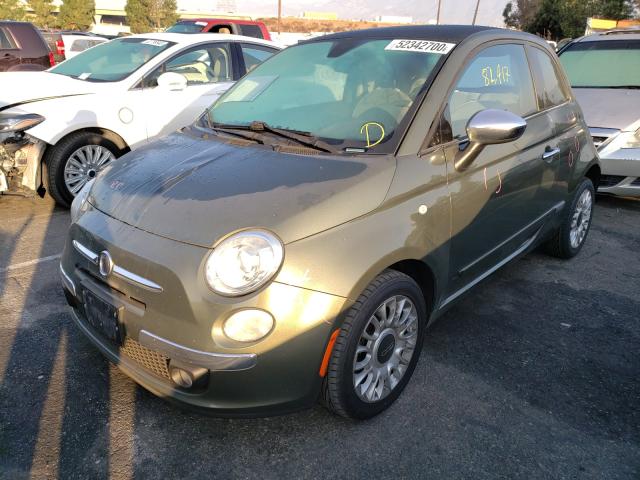 Photo 1 VIN: 3C3CFFCRXCT233565 - FIAT 500 LOUNGE 