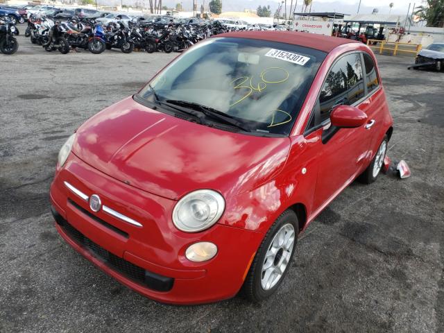 Photo 1 VIN: 3C3CFFDR0CT383585 - FIAT 500 POP 