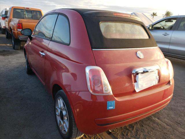 Photo 2 VIN: 3C3CFFDR2CT108719 - FIAT 500 POP 