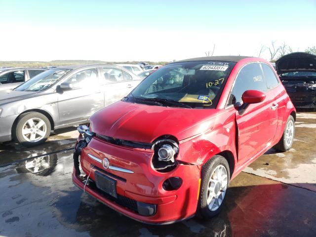 Photo 1 VIN: 3C3CFFDR3CT335868 - FIAT 500 POP 