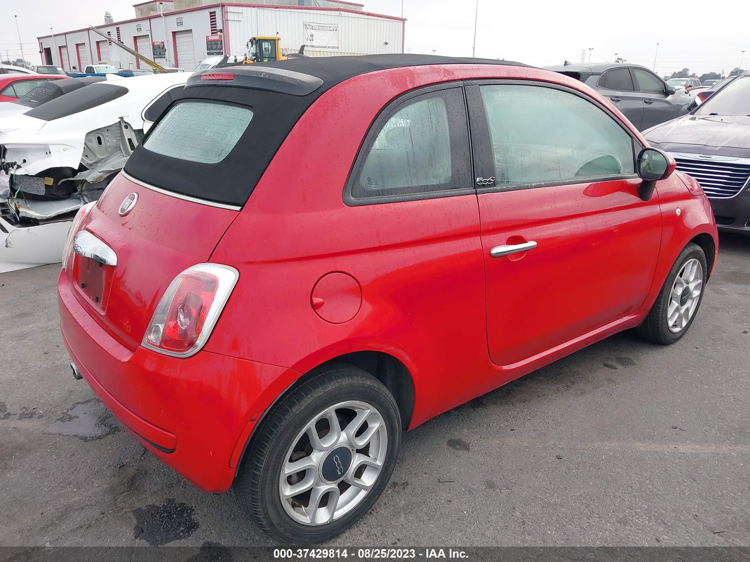 Photo 3 VIN: 3C3CFFDR3CT379014 - FIAT 500 