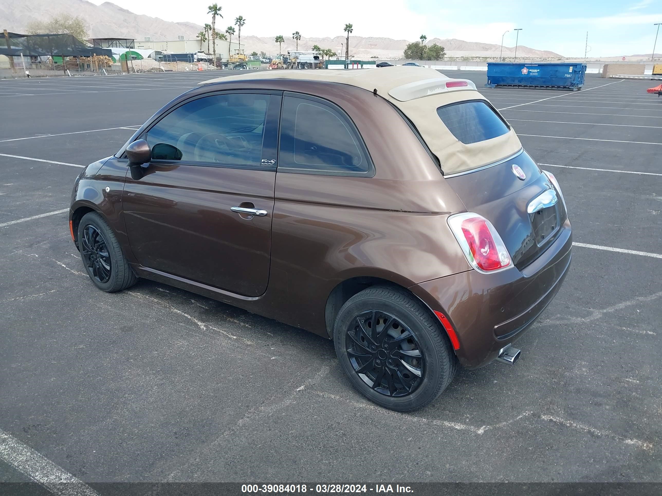 Photo 2 VIN: 3C3CFFDR5CT223203 - FIAT NULL 