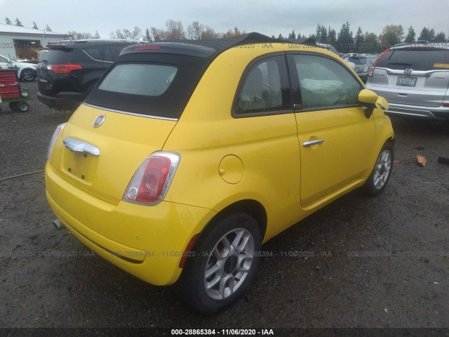 Photo 3 VIN: 3C3CFFDR5FT707425 - FIAT 500C 