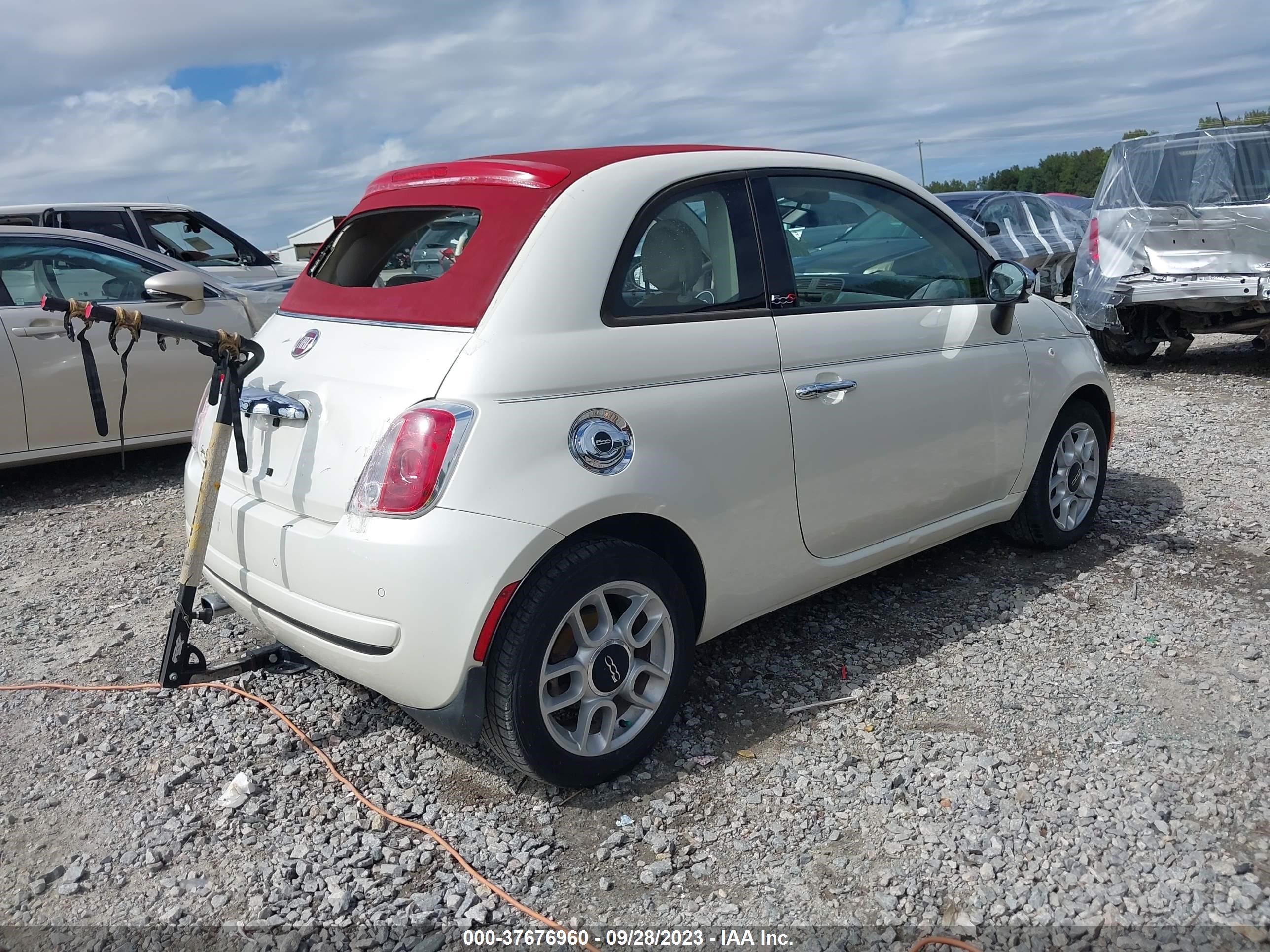 Photo 3 VIN: 3C3CFFDR6FT616034 - FIAT 500 