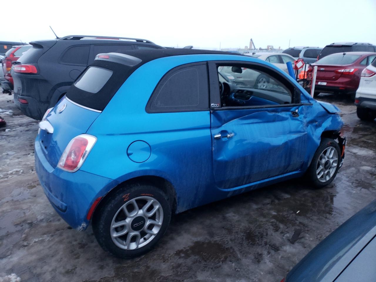 Photo 2 VIN: 3C3CFFDR7FT667557 - FIAT 500 