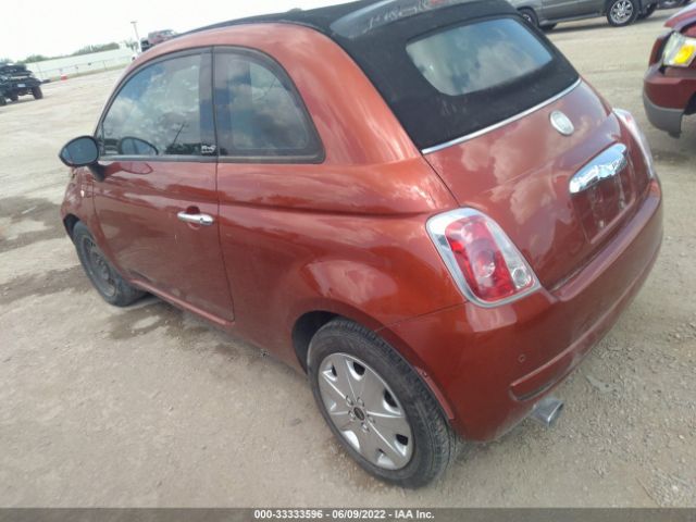 Photo 2 VIN: 3C3CFFDR8CT164891 - FIAT 500 