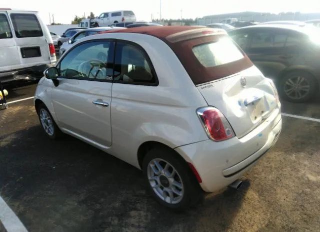 Photo 2 VIN: 3C3CFFDR8CT384600 - FIAT 500 