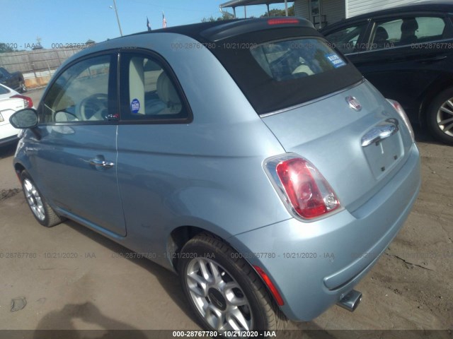 Photo 2 VIN: 3C3CFFDR8FT507851 - FIAT 500C 