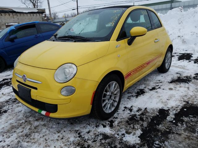 Photo 1 VIN: 3C3CFFDRXCT119354 - FIAT 500 POP 