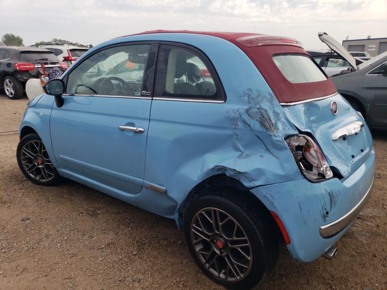 Photo 1 VIN: 3C3CFFER0HT618802 - FIAT 500 