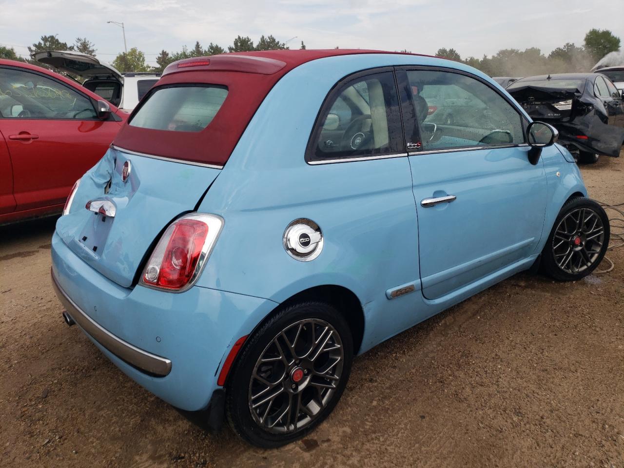 Photo 2 VIN: 3C3CFFER0HT618802 - FIAT 500 