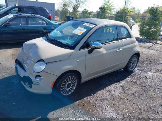 Photo 1 VIN: 3C3CFFER1CT120018 - FIAT 500C 