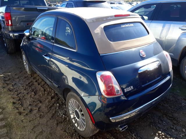 Photo 2 VIN: 3C3CFFER1DT593872 - FIAT 500 LOUNGE 