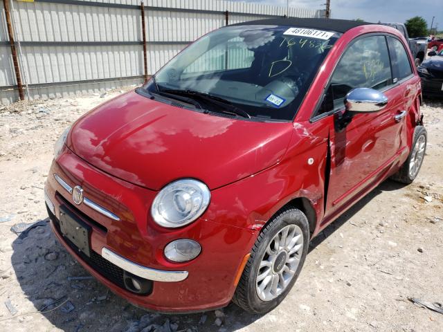 Photo 1 VIN: 3C3CFFER2CT164836 - FIAT 500 LOUNGE 