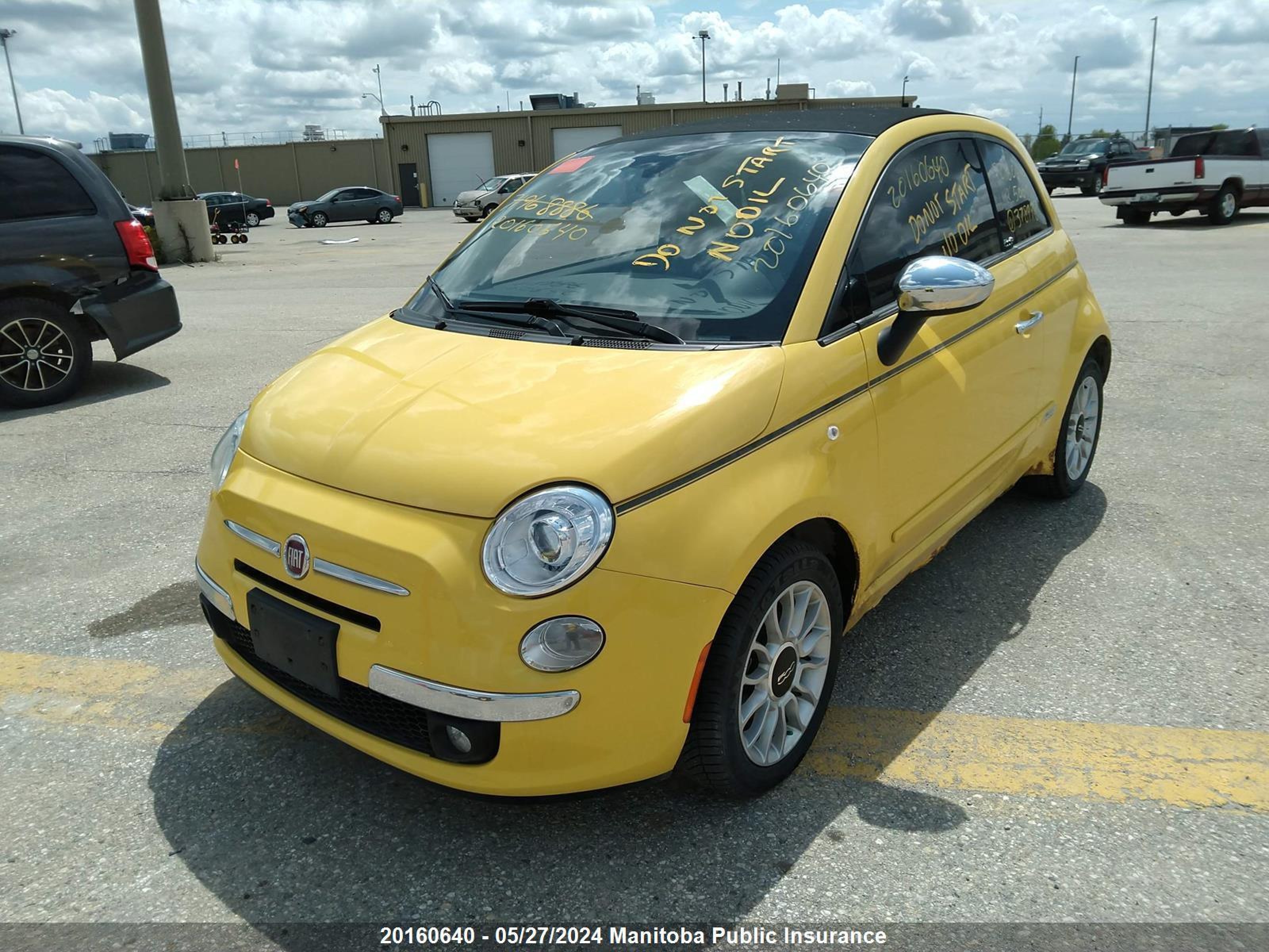 Photo 1 VIN: 3C3CFFER2CT378998 - FIAT 500 