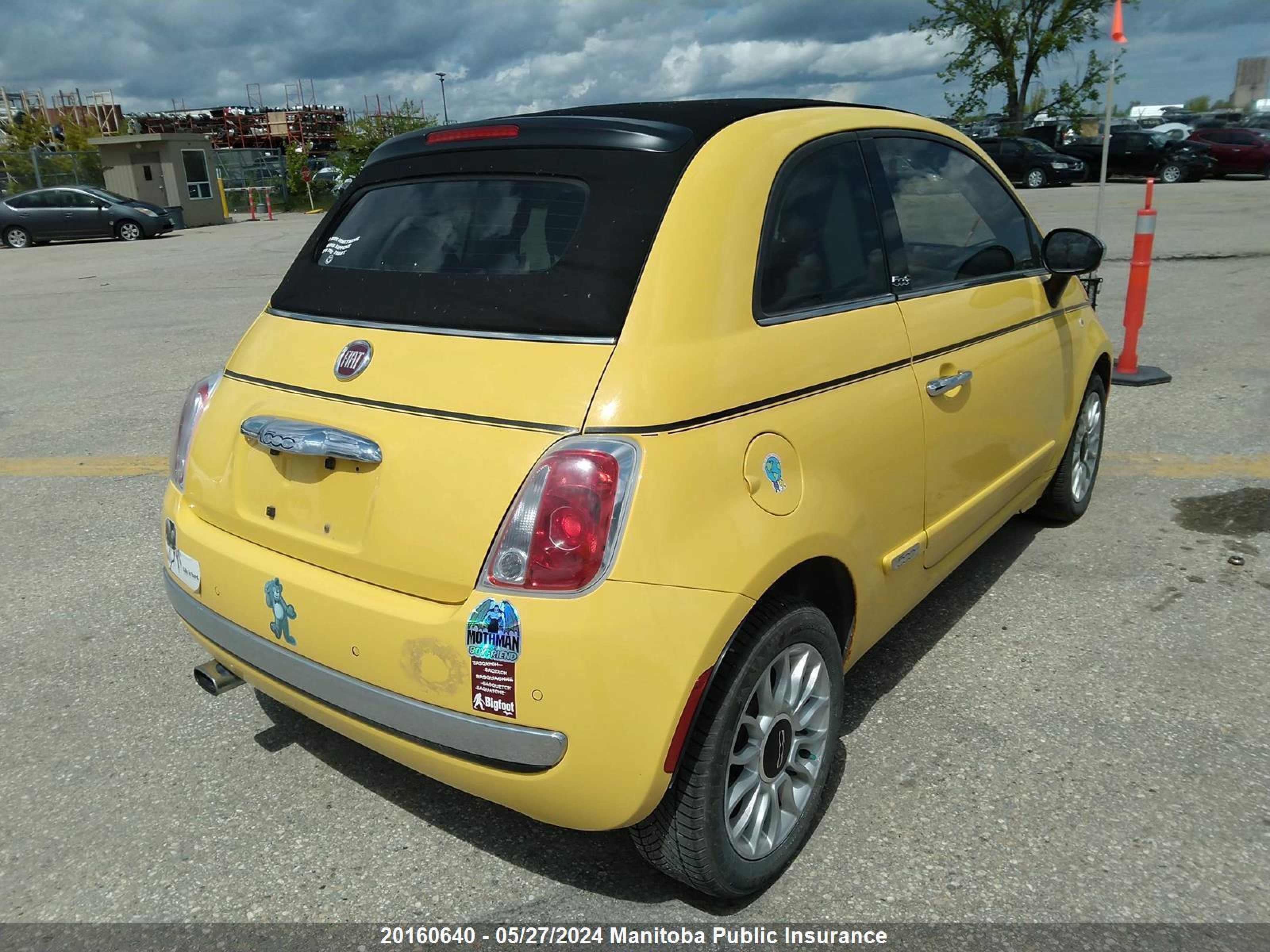 Photo 3 VIN: 3C3CFFER2CT378998 - FIAT 500 