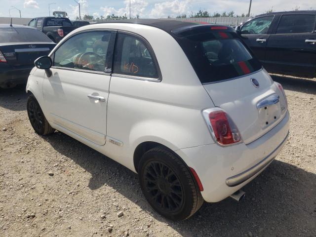 Photo 2 VIN: 3C3CFFER2DT734688 - FIAT 500 LOUNGE 