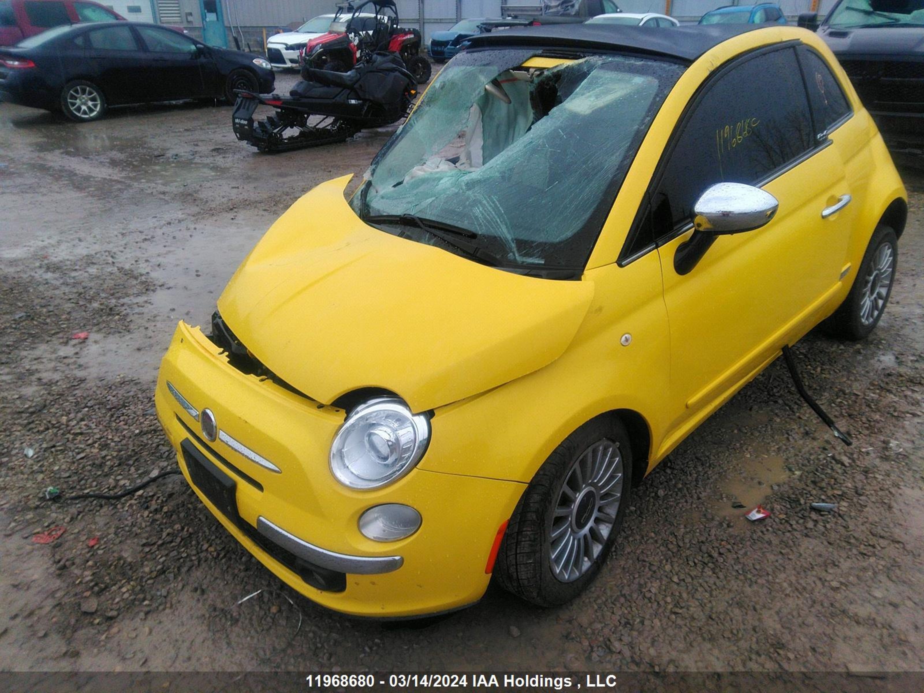 Photo 1 VIN: 3C3CFFER3CT336615 - FIAT 500 