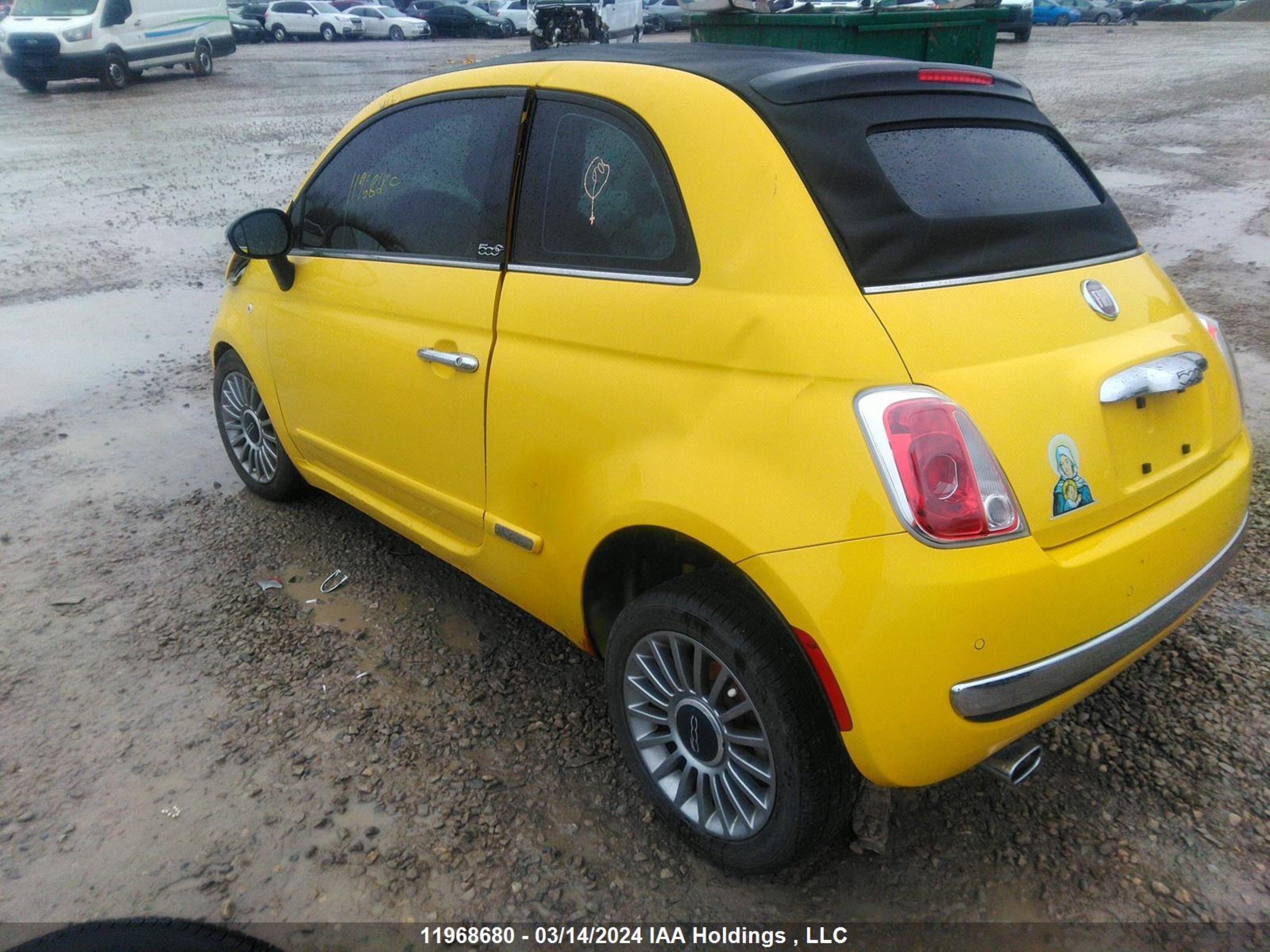 Photo 2 VIN: 3C3CFFER3CT336615 - FIAT 500 