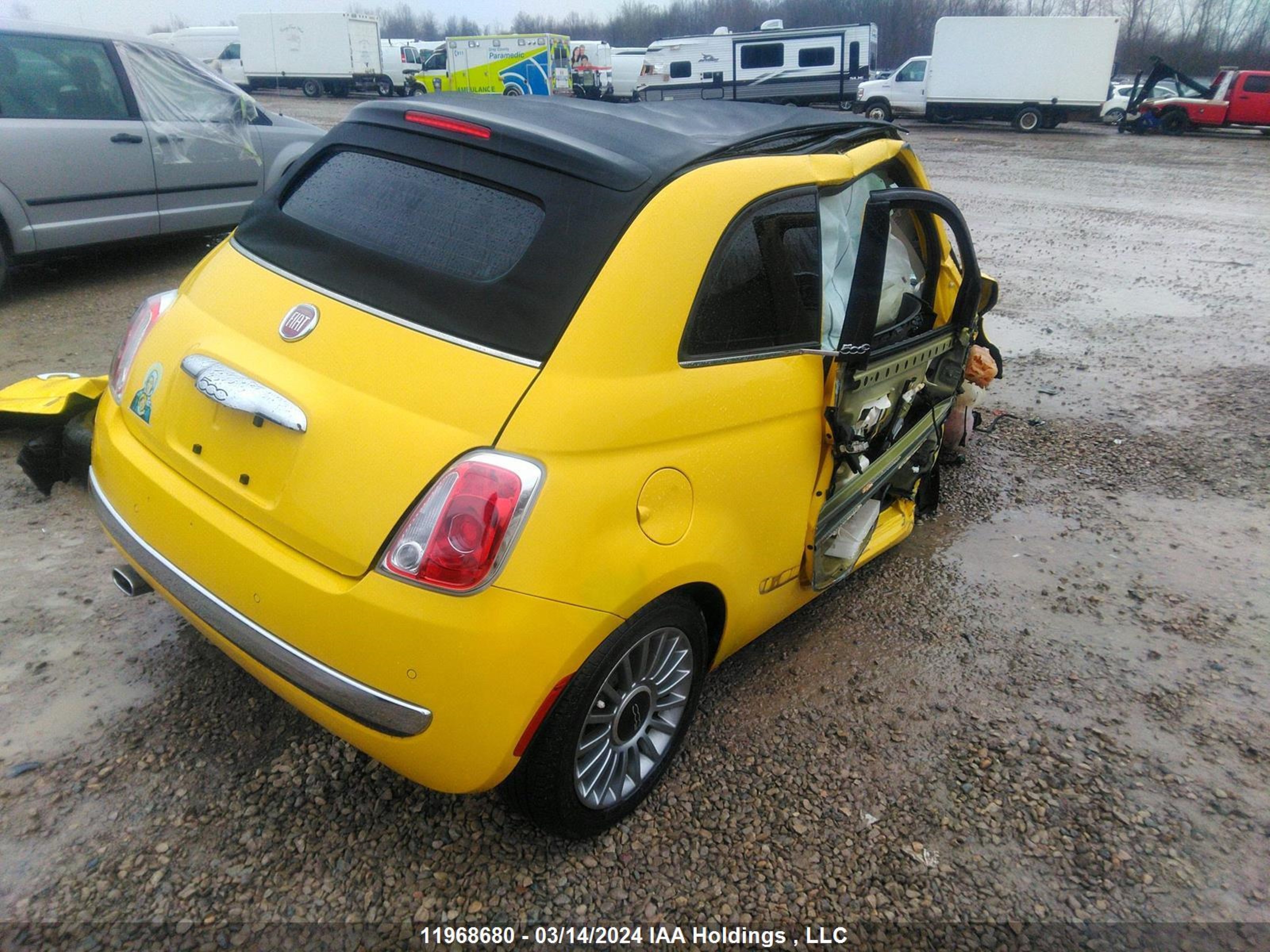 Photo 3 VIN: 3C3CFFER3CT336615 - FIAT 500 