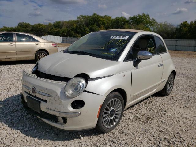 Photo 1 VIN: 3C3CFFER4CT344240 - FIAT 500 LOUNGE 