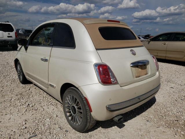 Photo 2 VIN: 3C3CFFER4CT344240 - FIAT 500 LOUNGE 