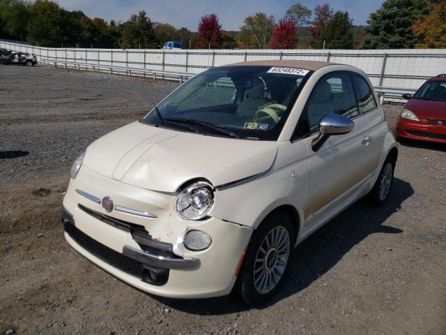 Photo 1 VIN: 3C3CFFER4CT370501 - FIAT 500 LOUNGE 