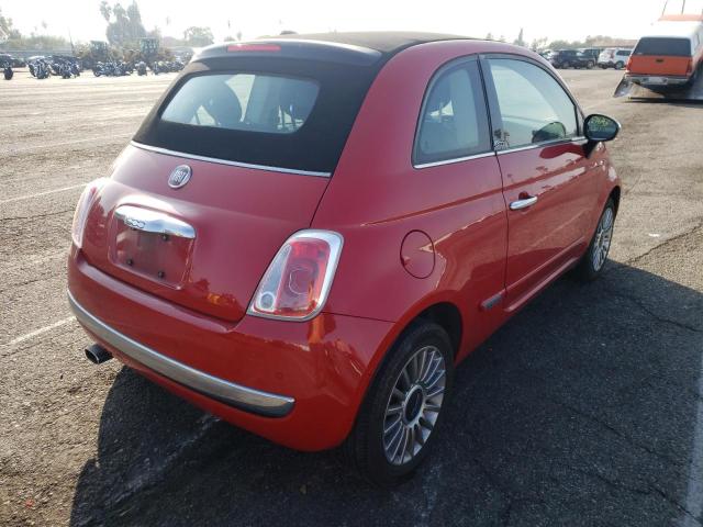 Photo 3 VIN: 3C3CFFER6DT624453 - FIAT 500 LOUNGE 