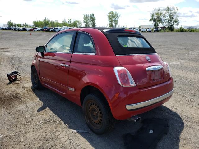 Photo 2 VIN: 3C3CFFER7CT377457 - FIAT 500 LOUNGE 