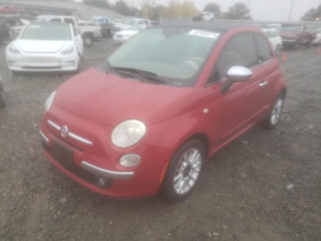 Photo 1 VIN: 3C3CFFER8CT209844 - FIAT 500 LOUNGE 