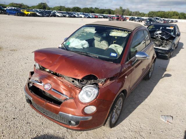 Photo 1 VIN: 3C3CFFER8DT536472 - FIAT 500 LOUNGE 