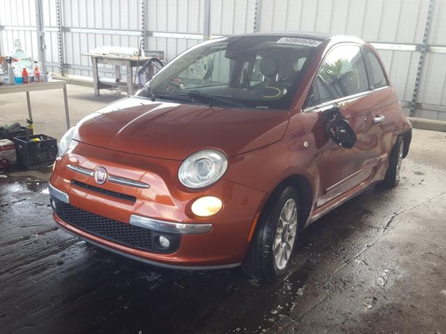 Photo 1 VIN: 3C3CFFER8FT500087 - FIAT 500 LOUNGE 