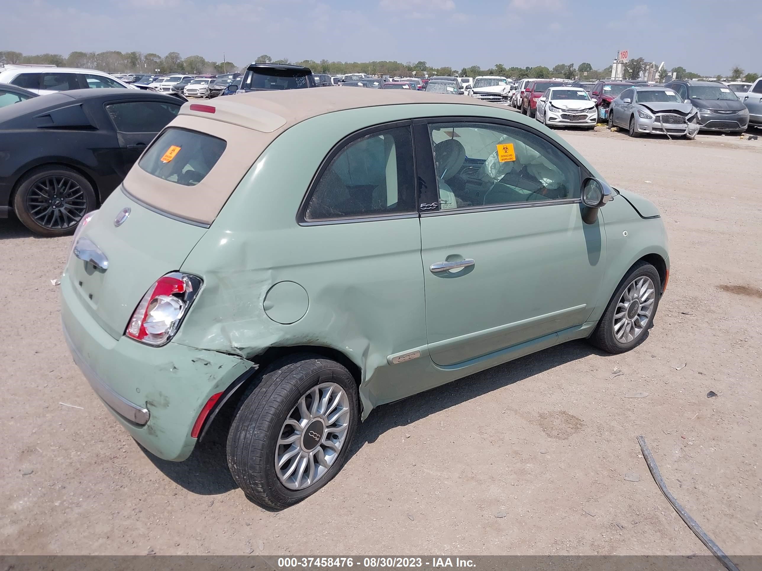 Photo 3 VIN: 3C3CFFER9DT618758 - FIAT 500 