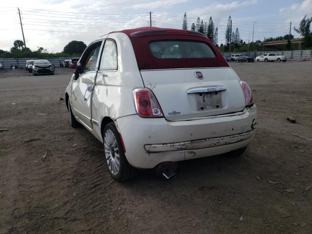 Photo 2 VIN: 3C3CFFERXHT661852 - FIAT 500 LOUNGE 