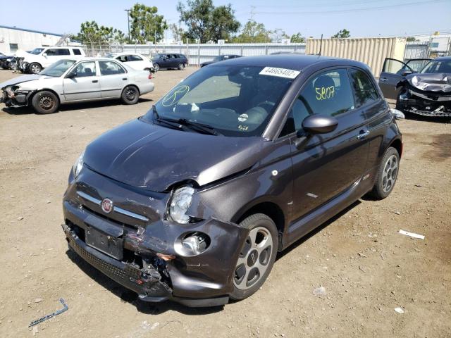 Photo 1 VIN: 3C3CFFGE2JT377454 - FIAT 500 ELECTR 