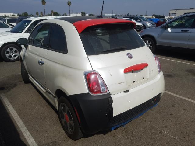 Photo 2 VIN: 3C3CFFGE2JT377518 - FIAT 500 ELECTR 