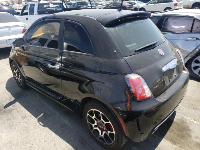 Photo 2 VIN: 3C3CFFHHXFT681910 - FIAT 500 SPORT 