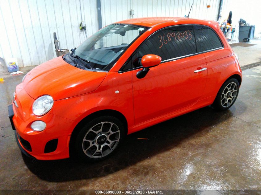 Photo 1 VIN: 3C3CFFKH9JT377811 - FIAT 500 