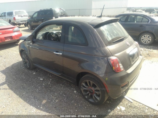 Photo 2 VIN: 3C3CFFKR0HT700257 - FIAT 500 