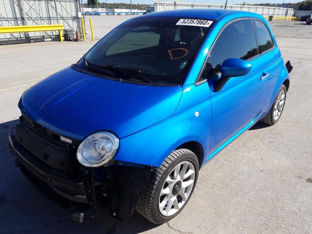 Photo 1 VIN: 3C3CFFKR2HT535764 - FIAT 500 POP 