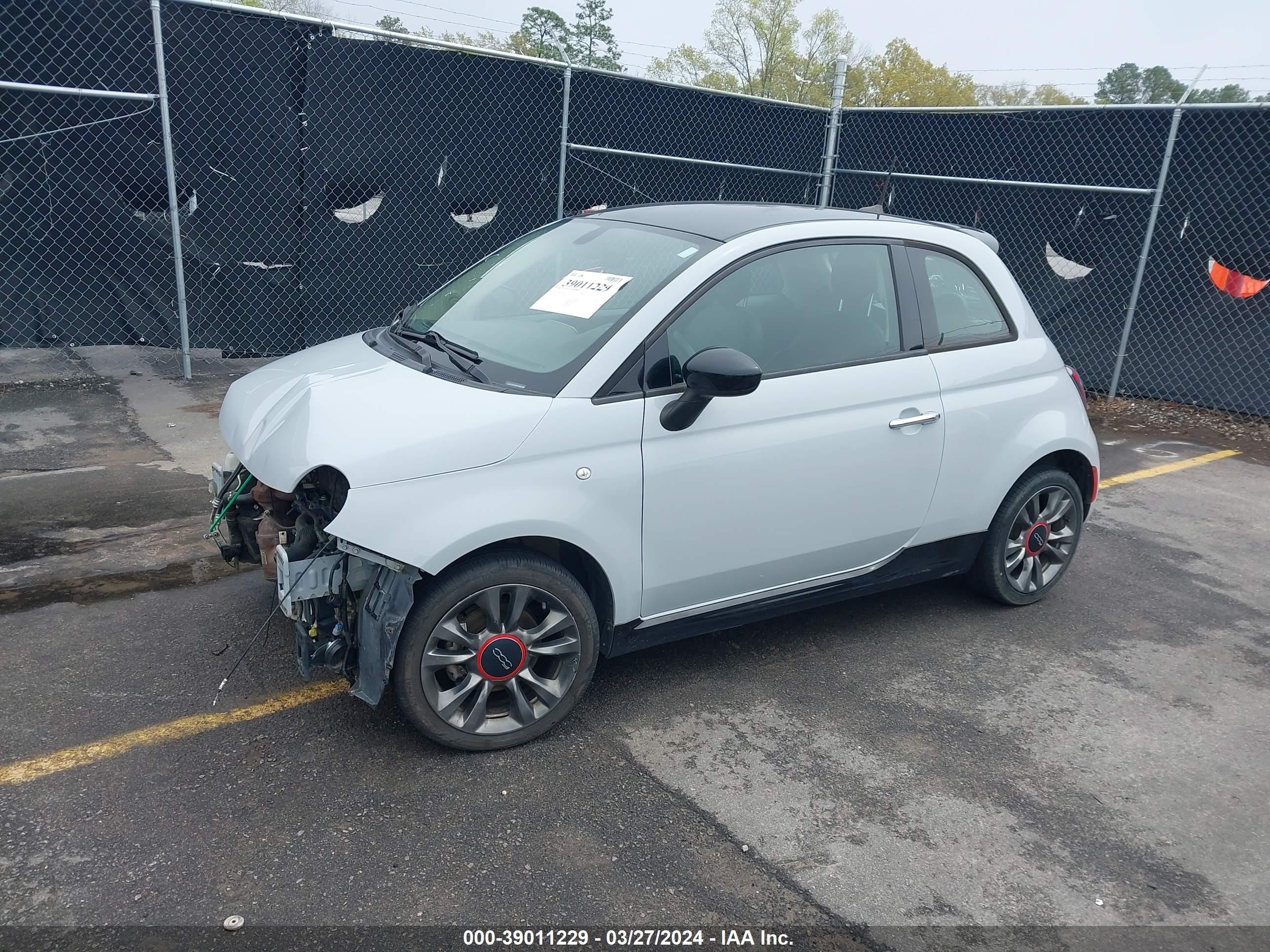 Photo 1 VIN: 3C3CFFKR6HT700165 - FIAT 500 