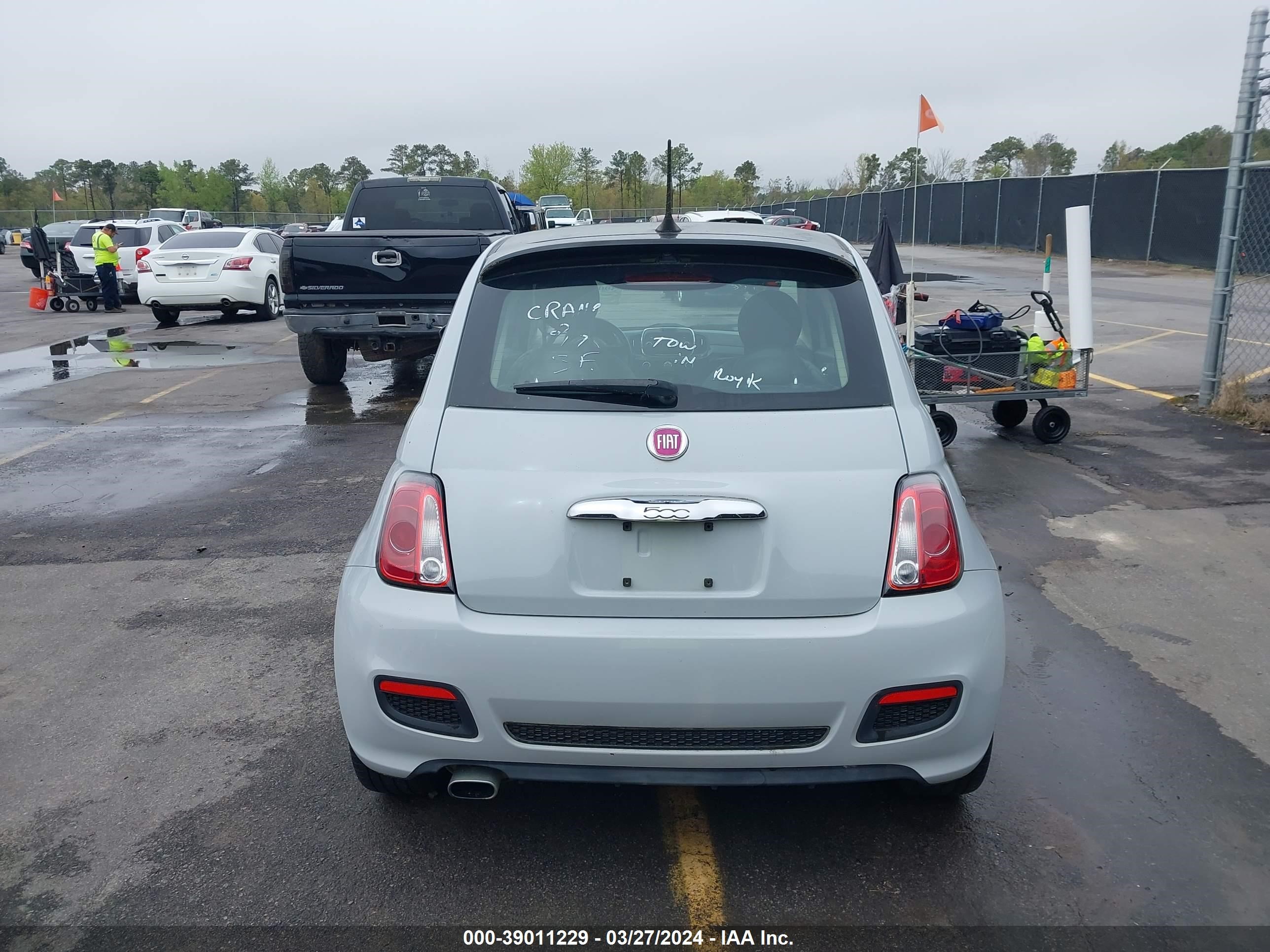 Photo 15 VIN: 3C3CFFKR6HT700165 - FIAT 500 