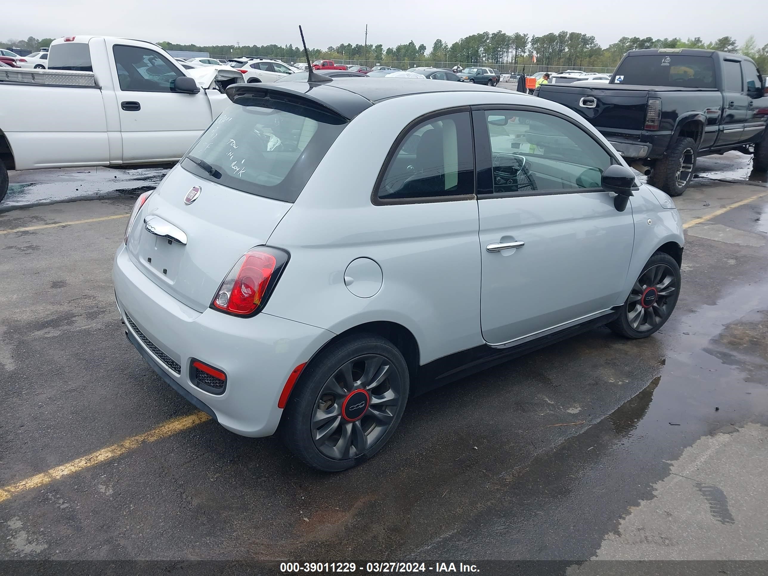 Photo 3 VIN: 3C3CFFKR6HT700165 - FIAT 500 