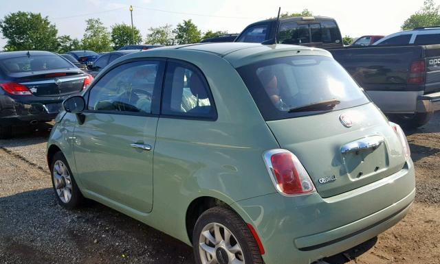 Photo 2 VIN: 3C3CFFKR8HT569689 - FIAT 500 