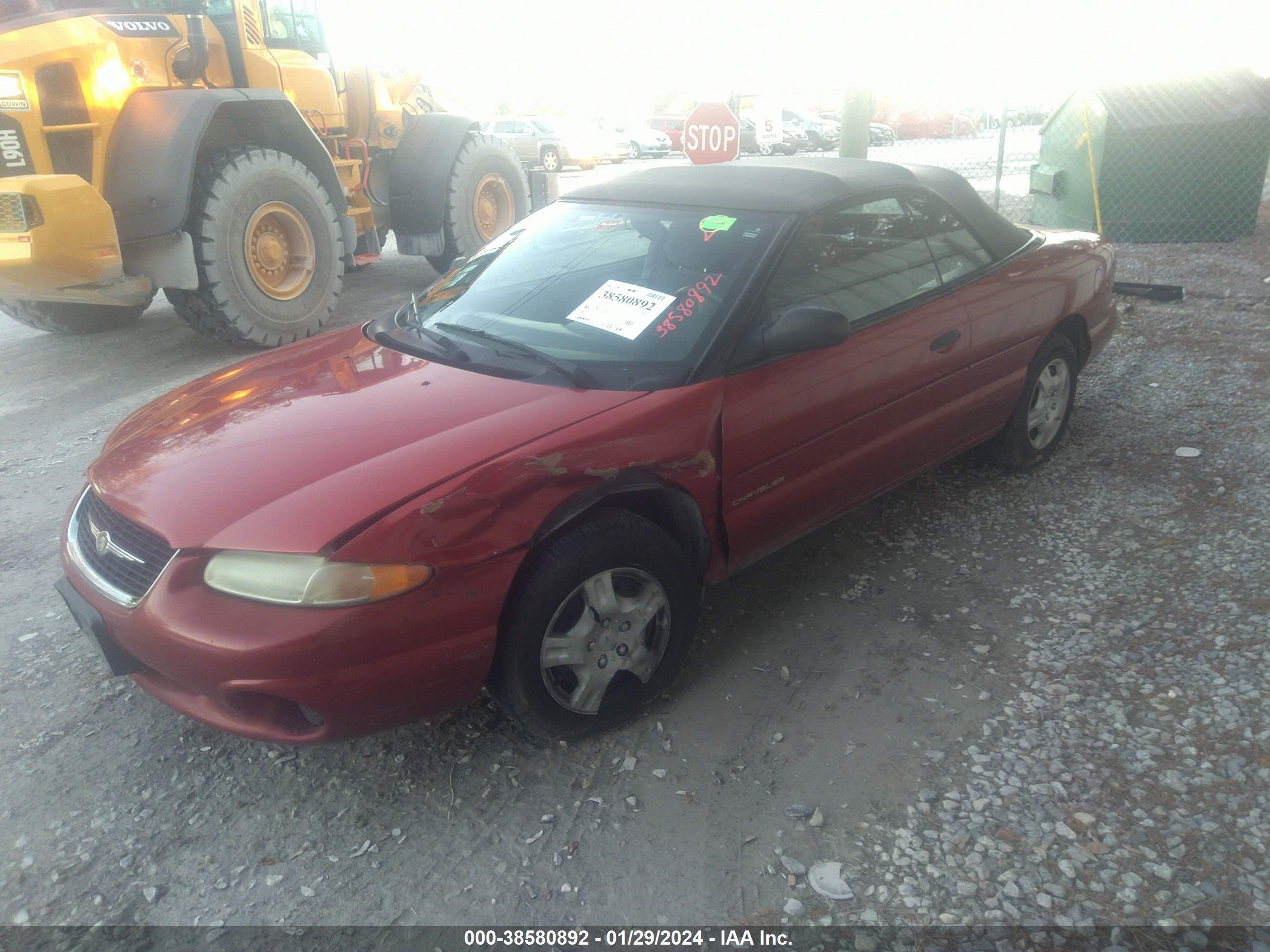 Photo 1 VIN: 3C3EL45H4YT244921 - CHRYSLER SEBRING 