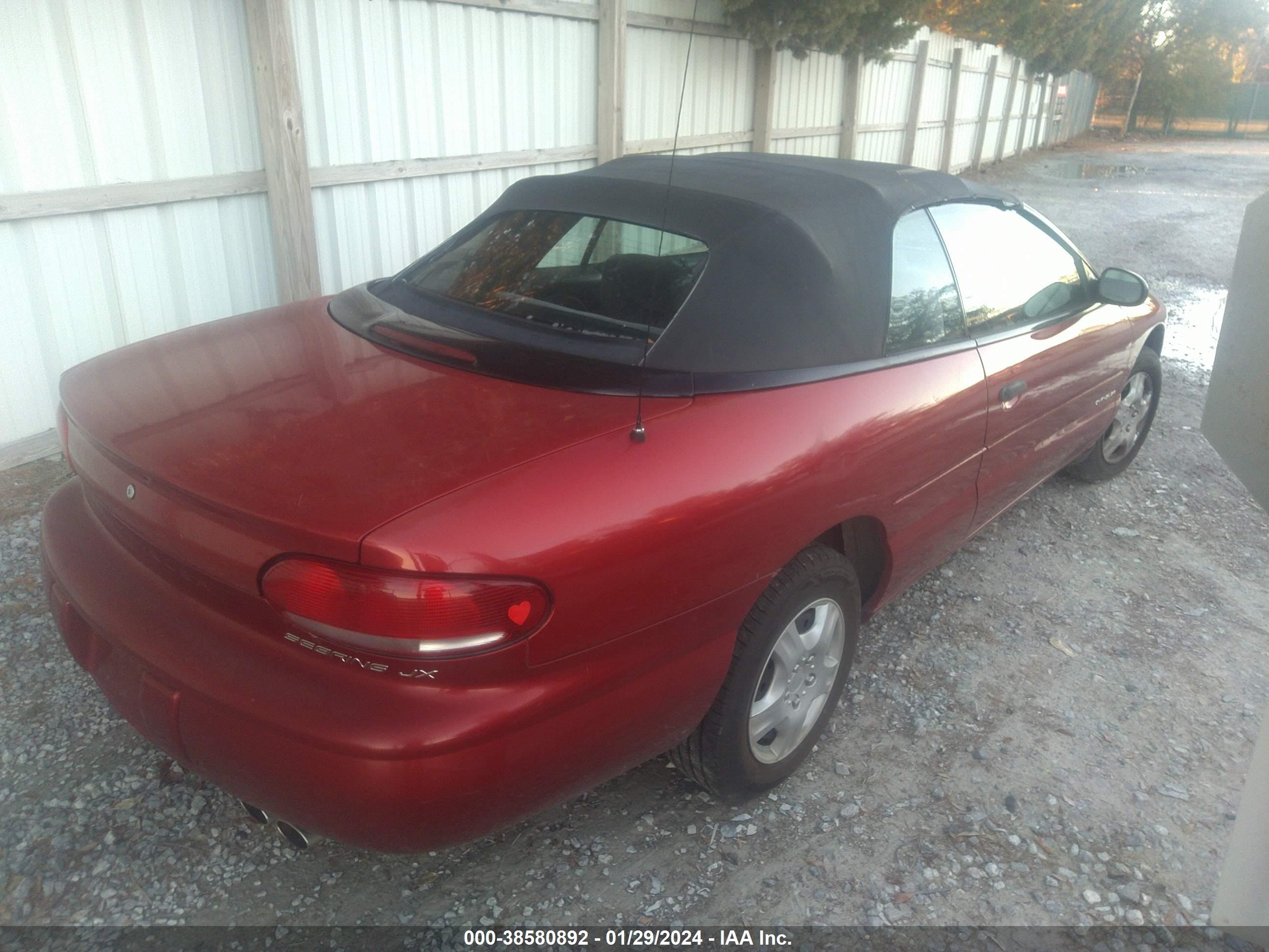 Photo 3 VIN: 3C3EL45H4YT244921 - CHRYSLER SEBRING 